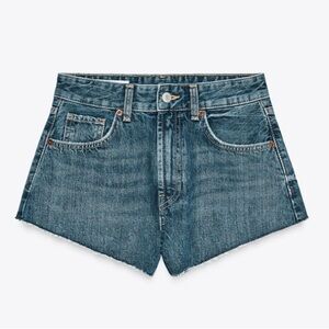 Denim Zara Shorts NWT Size 6